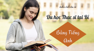 DU HỌC THẠC SĨ TẠI BỈ BẰNG CHƯƠNG TRÌNH TIẾNG ANH