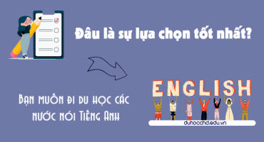 MUỐN ĐI DU HỌC CÁC NƯỚC NÓI TIẾNG ANH – ĐÂU LÀ SỰ LỰA CHỌN TỐT NHẤT?
