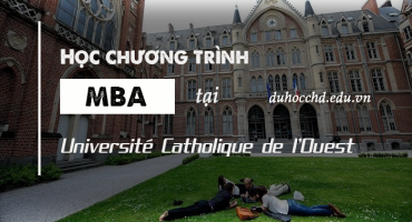 DU HỌC PHÁP - HỌC CHƯƠNG TRÌNH MBA TẠI ĐẠI HỌC UCO