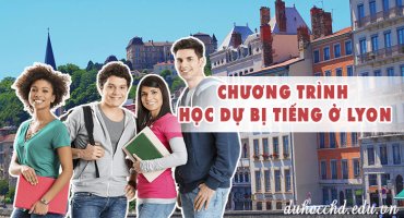 CHƯƠNG TRÌNH HỌC DỰ BỊ TIẾNG Ở LYON