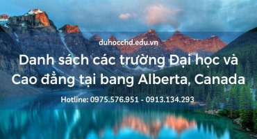 Danh sách các trường Đại học và Cao đẳng tại tỉnh bang Alberta, Canada