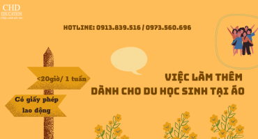 VIỆC LÀM THÊM DÀNH CHO DU HỌC SINH TẠI ÁO