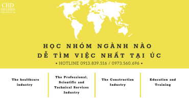 NÊN HỌC NHÓM NGÀNH NÀO DỄ TÌM VIỆC NHẤT TẠI ÚC