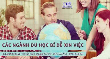 CÁC NGÀNH DU HỌC BỈ DỄ XIN VIỆC