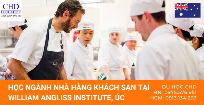 HỌC NGÀNH NHÀ HÀNG KHÁCH SẠN TẠI WILLIAM ANGLISS INSTITUTE, ÚC