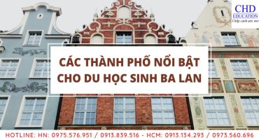 TOP 8 THÀNH PHỐ CHO DU HỌC SINH TẠI BA LAN