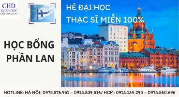 HỌC BỔNG PHẦN LAN: MIỄN PHÍ 100% HỆ THẠC SĨ, HỌC BỔNG TẠI MỘT SỐ TRƯỜNG ĐẠI HỌC