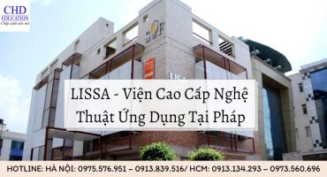 Du học Pháp - Viện cao cấp Nghệ thuật ứng dụng LISAA