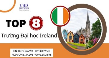 TOP 8 TRƯỜNG ĐẠI HỌC HÀNG ĐẦU TẠI IRELAND THEO QS WORLD UNIVERSITY RANKING 2023