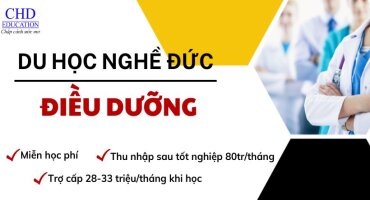 DU HỌC NGHỀ ĐIỀU DƯỠNG TẠI ĐỨC - THU NHẬP TỚI 80 TRIỆU/THÁNG