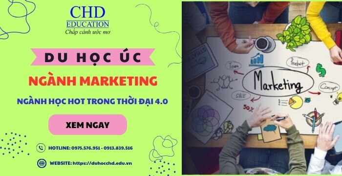 DU HỌC ÚC NGÀNH MARKETING - NGÀNH HỌC HOT TRONG THỜI ĐẠI 4.0