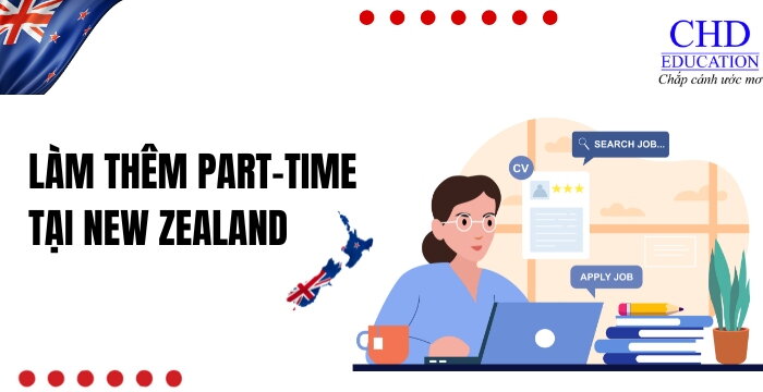 LÀM THÊM TẠI NEW ZEALAND CHO SINH VIÊN QUỐC TẾ: QUY ĐỊNH VỀ LÀM THÊM VÀ CÁC CÔNG VIỆC PART-TIME CHO SINH VIÊN QUỐC TẾ