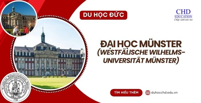 ĐẠI HỌC MÜNSTER - TRƯỜNG ĐẸP NHẤT Ở ĐỨC