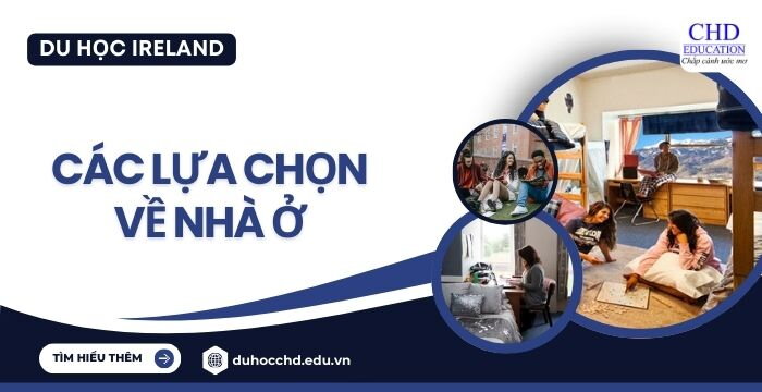 CÁC LỰA CHỌN VỀ NHÀ Ở KHI DU HỌC IRELAND