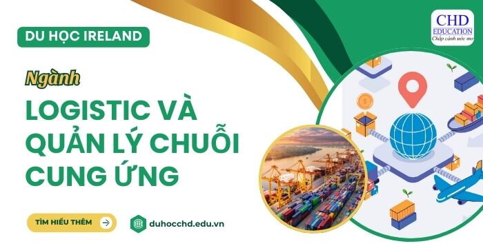 CẬP NHẬT THÔNG TIN VỀ DU HỌC IRELAND NGÀNH LOGISTIC VÀ QUẢN LÝ CHUỖI CUNG ỨNG