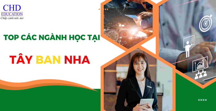 TOP CÁC NGÀNH HỌC CÓ LƯỢNG SINH VIÊN THEO HỌC CAO NHẤT TẠI TÂY BAN NHA