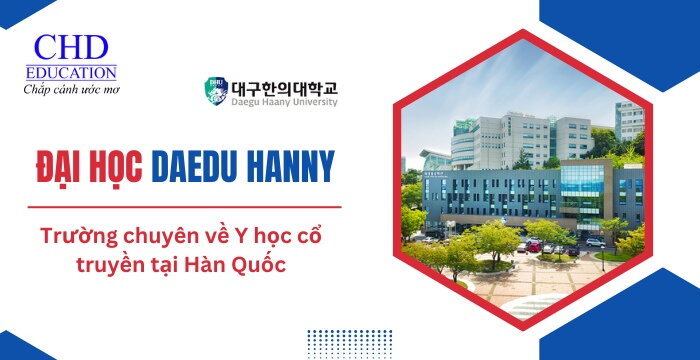 TRƯỜNG ĐẠI HỌC DAEGU HANNY HÀN QUỐC - NGÔI TRƯỜNG CÓ HỌC PHÍ SIÊU RẺ TẠI XỨ SỞ KIM CHI - 대구한의대학교