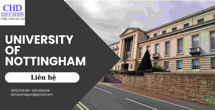 UNIVERSITY OF NOTTINGHAM KHÁM PHÁ GIÁO DỤC VÀ CƠ HỘI NGHỀ NGHIỆP TOÀN CẦU