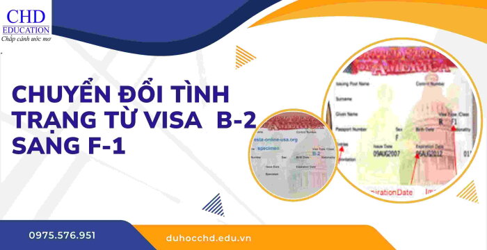 CHUYỂN ĐỔI TÌNH TRẠNG TỪ VISA DU LỊCH MỸ SANG VISA DU HỌC ĐƯỢC KHÔNG?