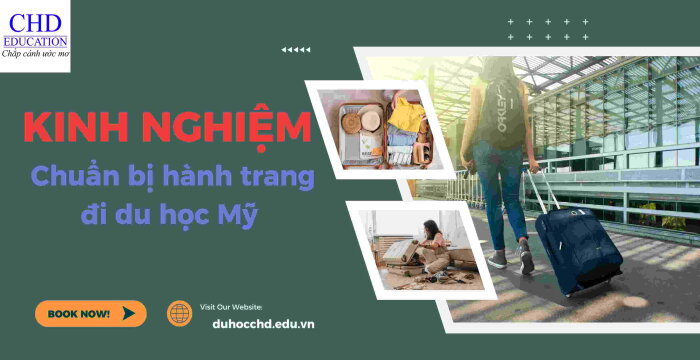 KINH NGHIỆM CHUẨN BỊ HÀNH TRANG TRƯỚC KHI ĐI DU HỌC MỸ