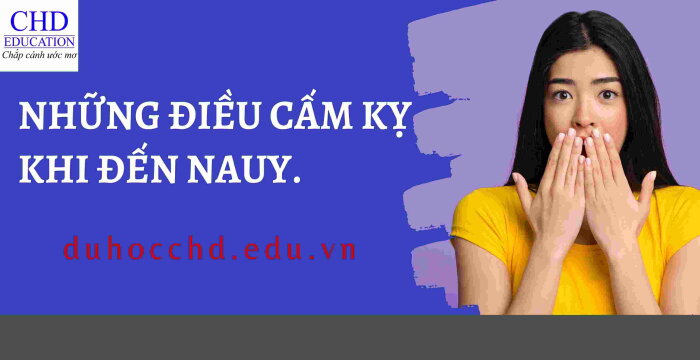 NHỮNG ĐIỀU CẤM KỴ KHI ĐẾN NAUY.