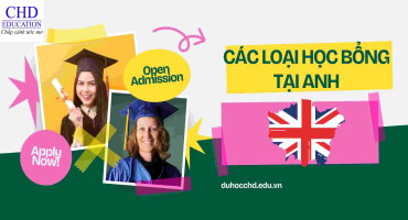 CÁC LOẠI HỌC BỔNG TẠI ANH CHO DU HỌC SINH