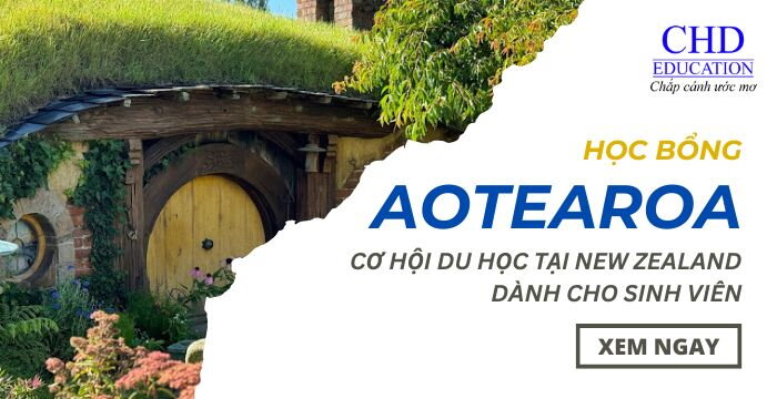 HỌC BỔNG AOTEAROA: CƠ HỘI DU HỌC TẠI NEW ZEALAND