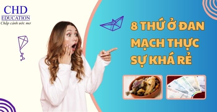 8 THỨ Ở ĐAN MẠCH THỰC SỰ KHÁ RẺ