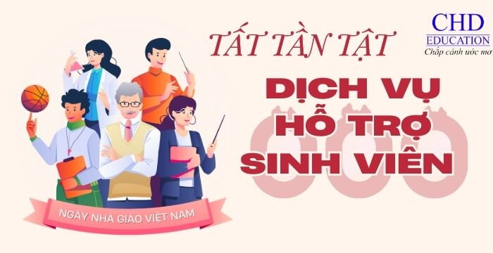 TẤT TẦN TẬT DỊCH VỤ HỖ TRỢ SINH VIÊN DU HỌC TẠI ANH.