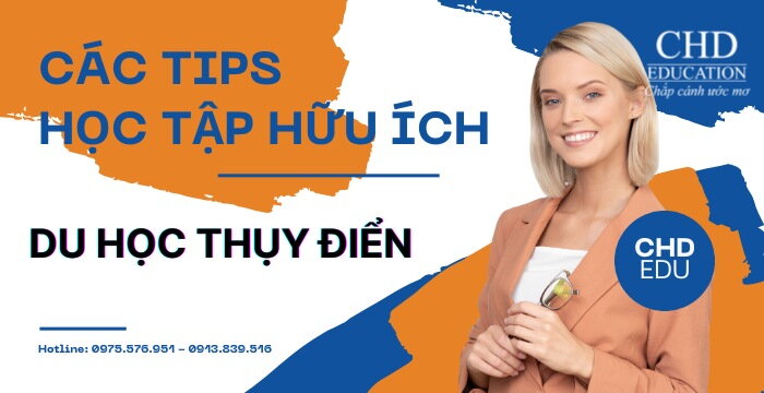 5 TIPS HỌC TẬP HỮU ÍCH CHO DU HỌC SINH TẠI THỤY ĐIỂN