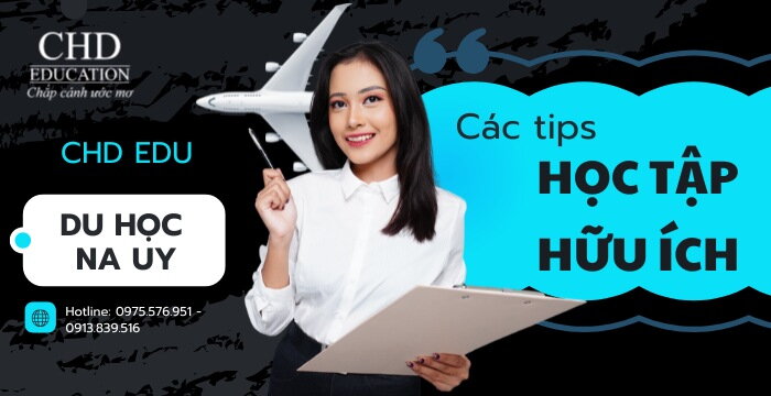 CÁC TIPS HỌC TẬP HỮU ÍCH CHO DU HỌC SINH TẠI NA UY