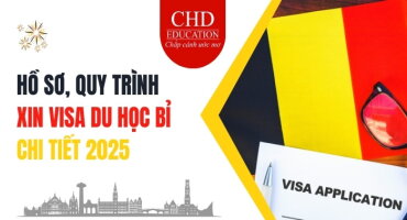 HỒ SƠ VÀ QUY TRÌNH XIN VISA DU HỌC BỈ CHI TIẾT NHẤT 2025