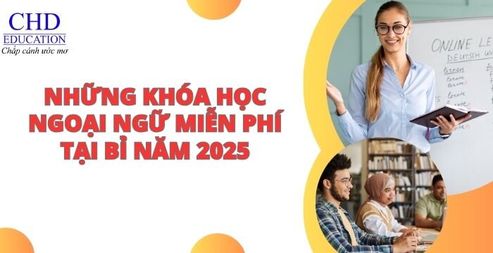 NHỮNG KHÓA HỌC NGOẠI NGỮ MIỄN PHÍ TẠI BỈ NĂM 2025