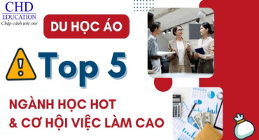ĐIỂM DANH TOP 5 NGÀNH HỌC HOT TẠI ÁO VỚI CƠ HỘI VIỆC LÀM CAO