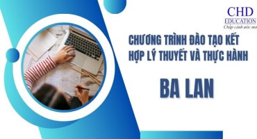 CHƯƠNG TRÌNH ĐÀO TẠO KẾT HỢP LÝ THUYẾT VÀ THỰC HÀNH TẠI BA LAN HỌC TẬP HIỆN ĐẠI, ỨNG DỤNG THỰC TIỄN.