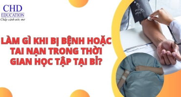 LÀM GÌ KHI BỊ BỆNH HOẶC TAI NẠN TRONG THỜI GIAN HỌC TẬP TẠI BỈ?