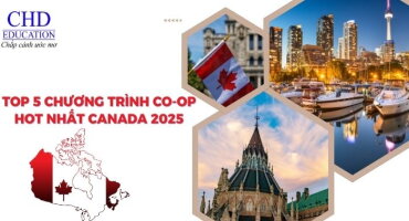 TOP 5 CHƯƠNG TRÌNH CO-OP HOT NHẤT CANADA 2025