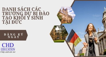 DANH SÁCH CÁC TRƯỜNG ĐÀO TẠO KHỐI Y SINH TẠI ĐỨC