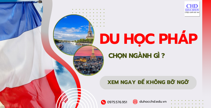 Hướng Dẫn Chọn Ngành Học Khi Du Học Pháp