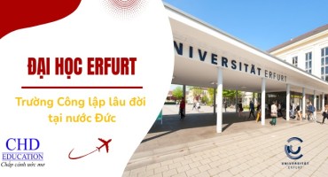 TRƯỜNG ĐẠI HỌC ERFURT - LỰA CHỌN HÀNG ĐẦU CHO SINH VIÊN QUỐC TẾ TẠI THÀNH PHỐ CỔ KÍNH