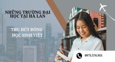 NHỮNG TRƯỜNG ĐẠI HỌC HÀ LAN THU HÚT ĐÔNG HỌC SINH VIỆT NAM