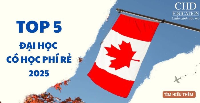 Top 5 trường đại học có học phí rẻ nhưng chất lượng ở Canada 2025