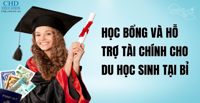 HỌC BỔNG VÀ HỖ TRỢ TÀI CHÍNH CHO DU HỌC SINH TẠI BỈ