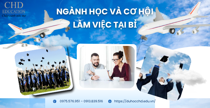 CÁC NGÀNH HỌC NỔI BẬT VÀ CƠ HỘI NGHỀ NGHIỆP SAU KHI TỐT NGHIỆP TẠI BỈ