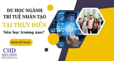 DU HỌC THỤY ĐIỂN NGÀNH TRÍ TUỆ NHÂN TẠO: NÊN HỌC TRƯỜNG NÀO?