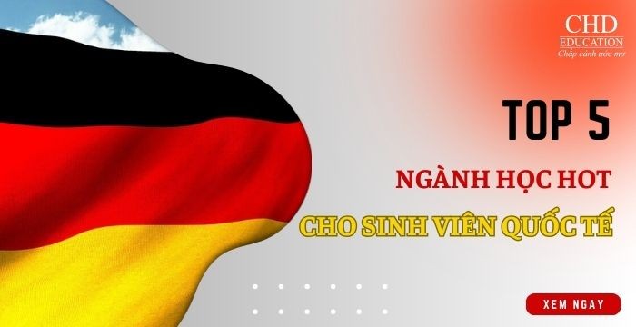 DU HỌC ĐỨC: TOP 5 NGÀNH HỌC HOT NHẤT DÀNH CHO SINH VIÊN QUỐC TẾ 2025
