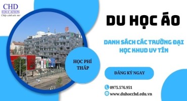 DU HỌC ÁO: DANH SÁCH CÁC TRƯỜNG ĐẠI HỌC KHOA HỌC ỨNG DỤNG UY TÍN TẠI ÁO