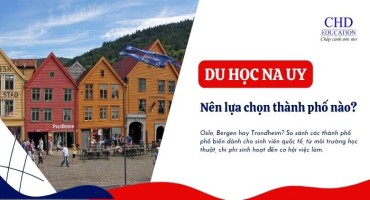 NÊN CHỌN THÀNH PHỐ NÀO KHI DU HỌC TẠI NA UY: OSLO, BERGEN HAY TRONDHEIM?