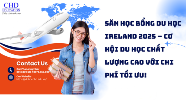 TOÀN CẢNH HỌC BỔNG DU HỌC IRELAND 2025 – CƠ HỘI VÀNG CHO DU HỌC SINH VIỆT NAM