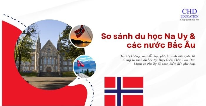 SO SÁNH DU HỌC NA UY VÀ CÁC NƯỚC BẮC ÂU KHÁC: NÊN CHỌN NƯỚC NÀO?